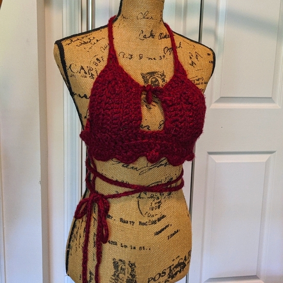 handmade Tops - Handmade crochet top